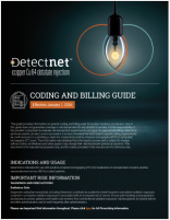 Detectnet Billing and Coding Guide.