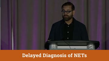 Video of Dr Simron Singh discussing the delayed diagnosis of NETs.