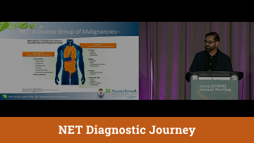 Video of Dr Simron Singh explaining the NET diagnostic journey, including various diagnoses received before a NET diagnosis.